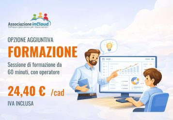 Sessione di formazione con operatore